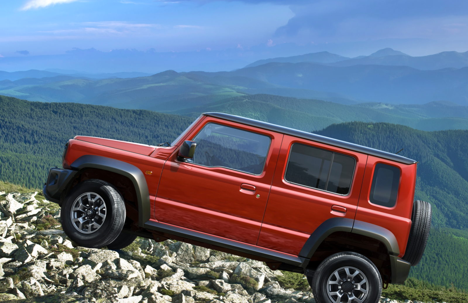 سوزوكي جيميني بخمس أبواب suzuki jimny 5 door